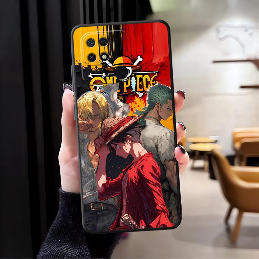 Чехол для телефона Xiaomi Redmi 9A 9C K40 K50 Gaming 13C 12C A5 10 K60 9T A1 A2 Plus 12 с аниме Luffy Zoro