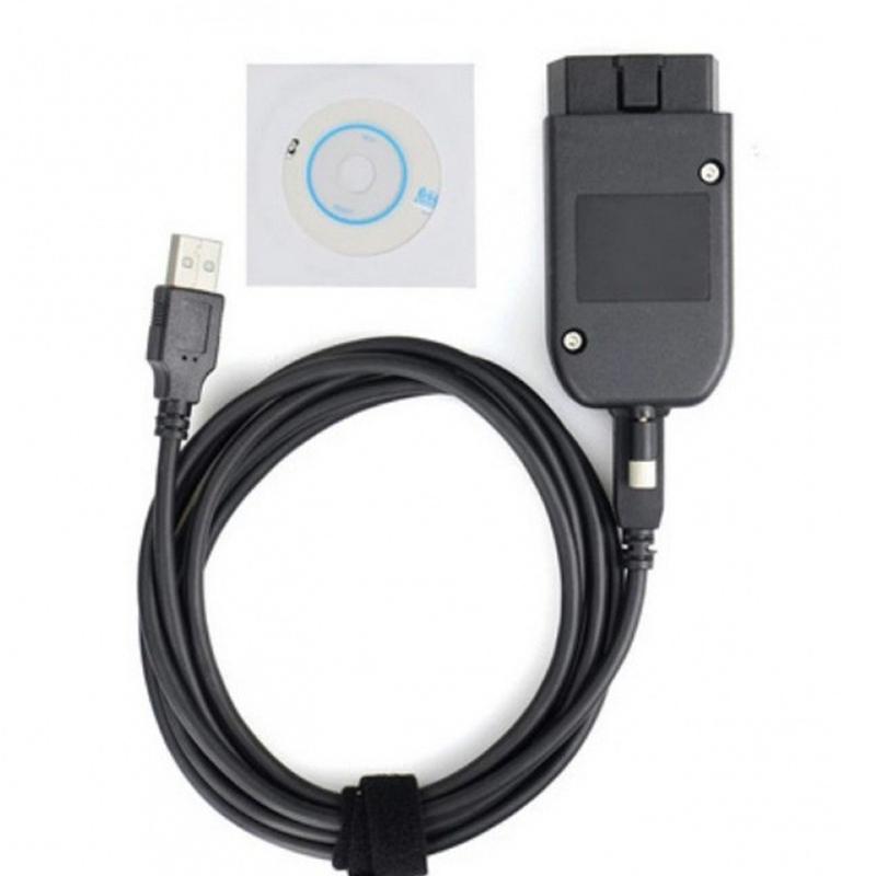 Новейший VCDS 24.7 VAG Сканер Инструмент Кабель OBD2 Диагностический HEX V2 Wesheu VCDS VAG COM Для SKODA VW Автомобиля-A58X