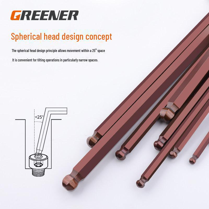 Набор шестигранных ключей/отверток Green Forest S2