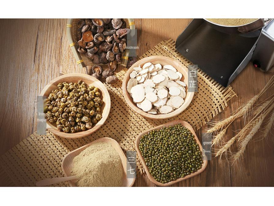 304 Stainless Steel Electric Grain Mill and Kitchen Seasoning Grinder