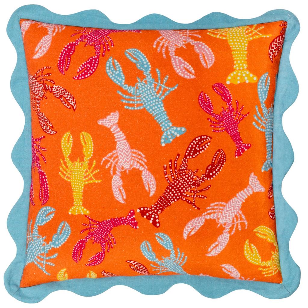 Furn Scalloped Crustaceans Cushion Cover