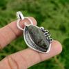 Sterling Silver Natural Labradorite Rough Artisan Ethnic Engagement New Pendant