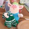 Милый шейный платок 1:12 Одежды для кукол Игры в ролевые игры Мягкие мини-куклы Шляпа Имитация Шарф для куклы с перчатками Декор для кукольного домика