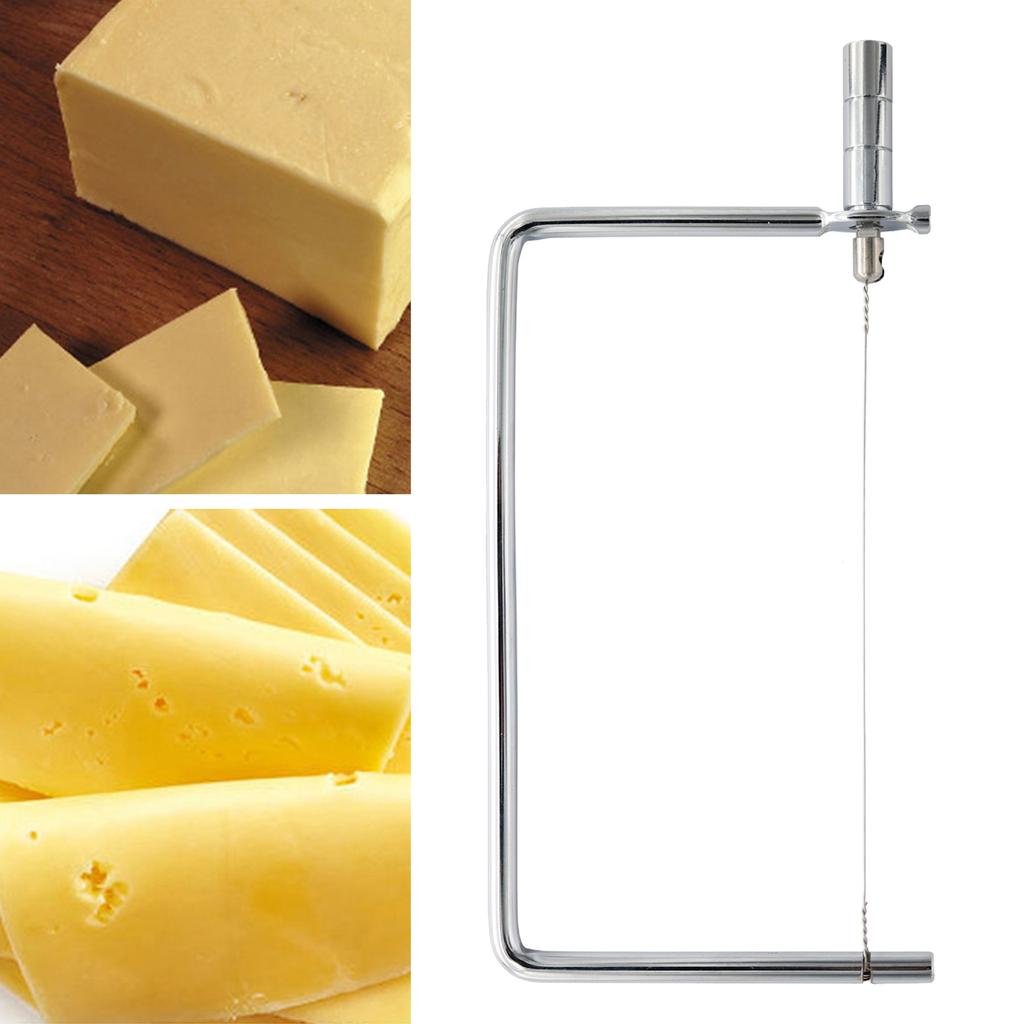 Cheese Slicer Cutter Block Cheese Slicer Durable Portable Versatile Kitchen Tool Easy to Clean Heavy Duty Butter Slice Cutter