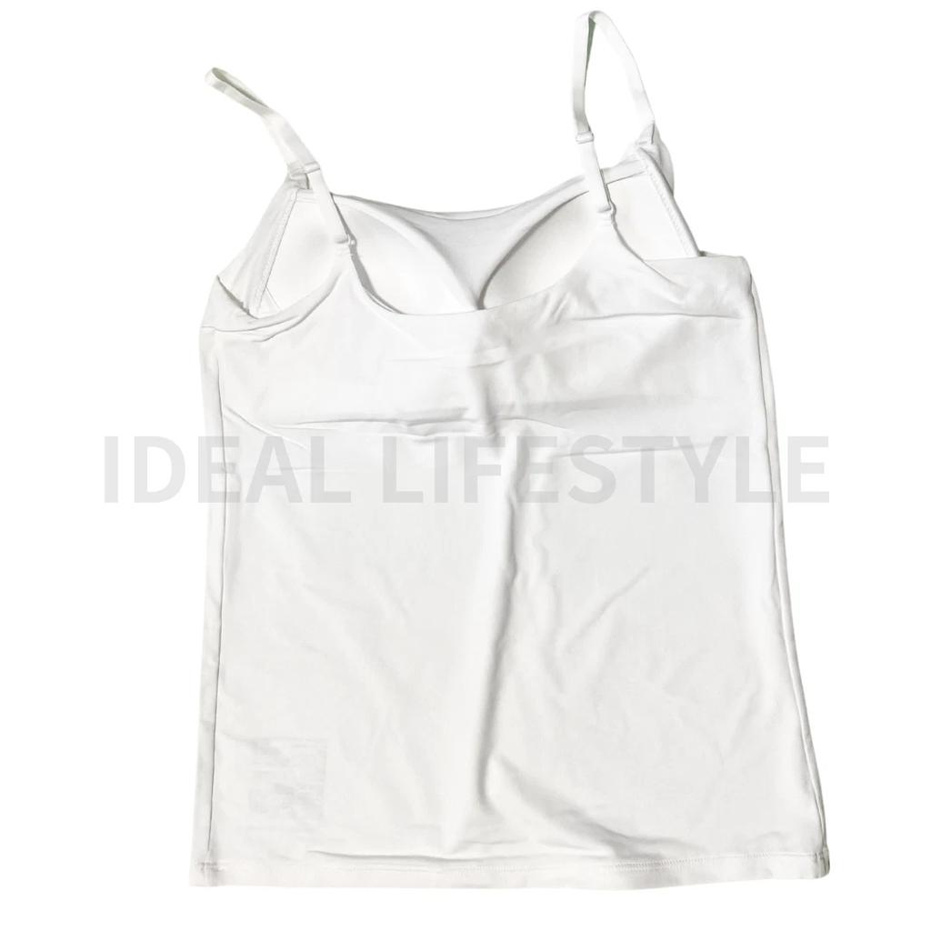 Uniqlo Бра-майка AIRism S-4XL с чашечками Без рукавов Женская 482186 Новая с биркой