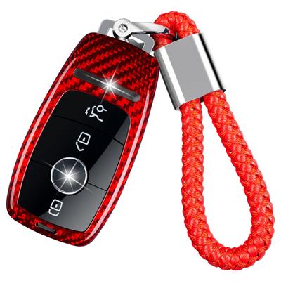 [T-carbon] Чехол для ключа Mercedes Benz, карбоновый чехол для ключа