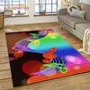 3D Piano Art Творческий ковер с музыкальной нотой для дома Гостиная Спальня Диван Коврик Декор, детский коврик Нескользящий напольный коврик
