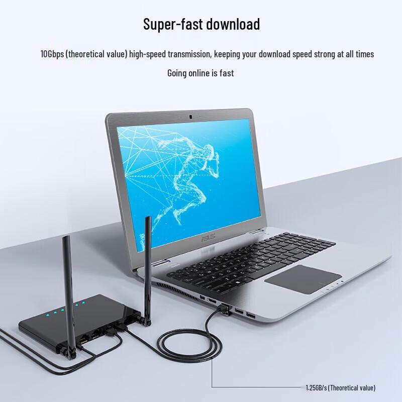 Shengwei CAT6A Unshielded Ethernet Patch Cable