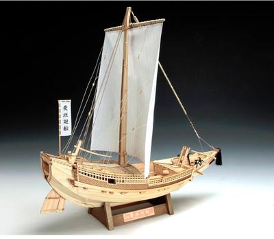 Деревянный модельный конструктор Woody Joe 1/72 Хисигаки-Кайсэн (Корабль)