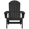 Garden Chair 2 pcs Black 82 x 74 x 92 cm Polyethylene