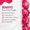 Brijbooti Rose Powder for Face and Body -(200 Gr) - 100% Pure & Natural Rose Petal Powder for Skin Care | Chemical-Free and Vegan.