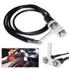 Stainless Steel LED Motorcycle Switch ON-OFF Handlebar Adjustable Mount Waterproof Switches Button DC12V Fog Light