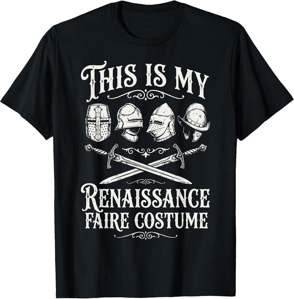 Renaissance Faire Inspired Costume T-Shirt for Events and Festivals