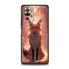 Чехол для телефона Animal The Fox для Redmi 13C 10C Note 13 12 10 11 Pro Plus 7 8T K40 K50 Gaming Pro Plus 5G Мягкий чехол Сумка