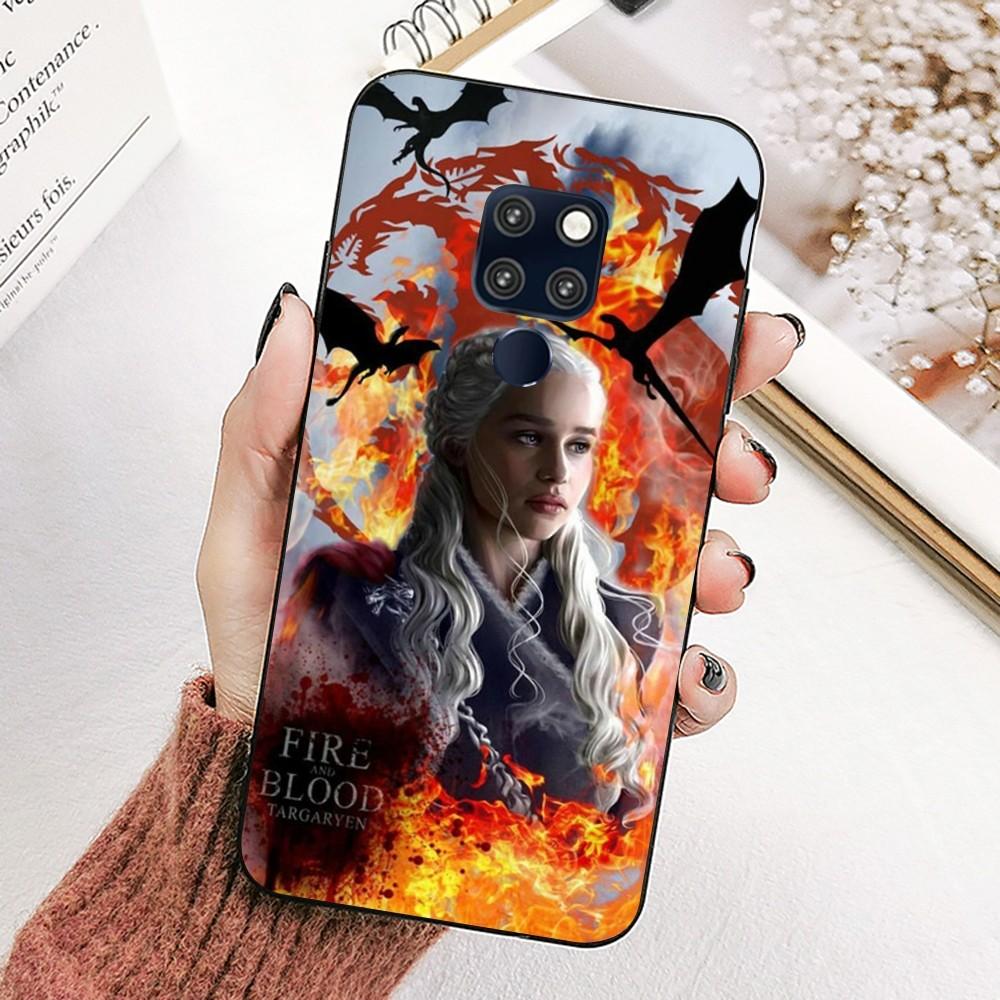 Dragon Mother Thrones Phone Case For Huawei Mate 10 20 30 40 50 Lite Pro Nova 3 3i 5 6 SE 7 Pro 7SE