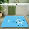 Pokemon Ice Cave Skating Adventure Print Non-Slip Floor Mat Doormat