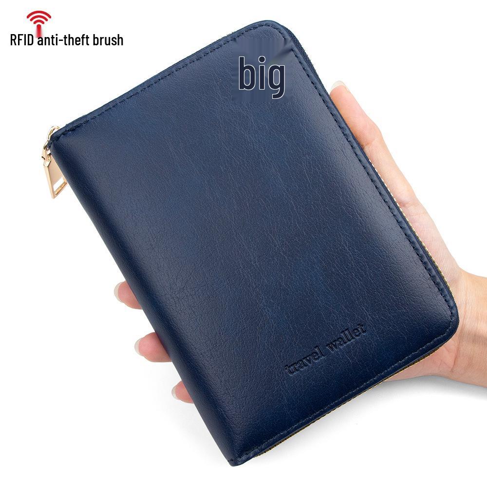 New RFID-Protected Anti-Theft Passport Wallet: Cross-Border Travel Document Organizer