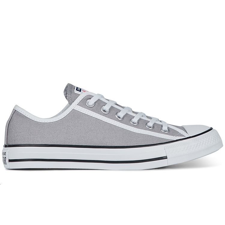 Converse Кеды Chuck Taylor All Star Gamer Низкие На шнурках Легкие из холста Унисекс Кроссовки Серые 163982C