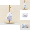 Cute Cartoon Plush Bear Keychain Charismatic Stuffed Animal For Bags And Keys