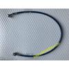 Автомобильная мотоциклетная металлическая оплетенная топливная линия с PTFE-вкладышем, покрытая ПУ, с выпуклым шестигранным соединением и banjo-фитингами