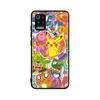CT54 Cute Pokemon Case for OPPO Reno 8 6 5 4 Pro Find X3 A17 A31 A38 A40 A53 A54 A55 A74 A76 A78 A77 A80 A94 A95 A96 Lite Black Sofe Cover