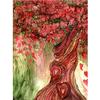 Изображение Дерево Любви 5D Алмазная Картина Вышивка Ремесла Алмазная Вышивка Алмазная Стена Арт Декор