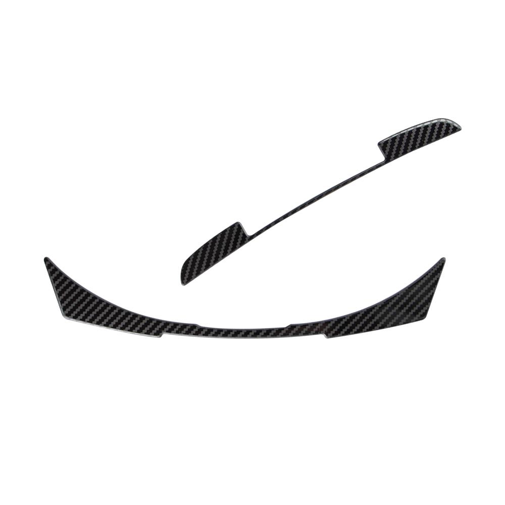 2 шт./компл. Накладка на панель управления ручками кондиционера, наклейка-трим для Peugeot 2008 208 2014-2018, аксессуары с блестками для интерьера