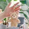 DIY Trinket Plush Rabbit Keychain Bear Plush Keychain Dog Plush Keyring Backpack Pendant