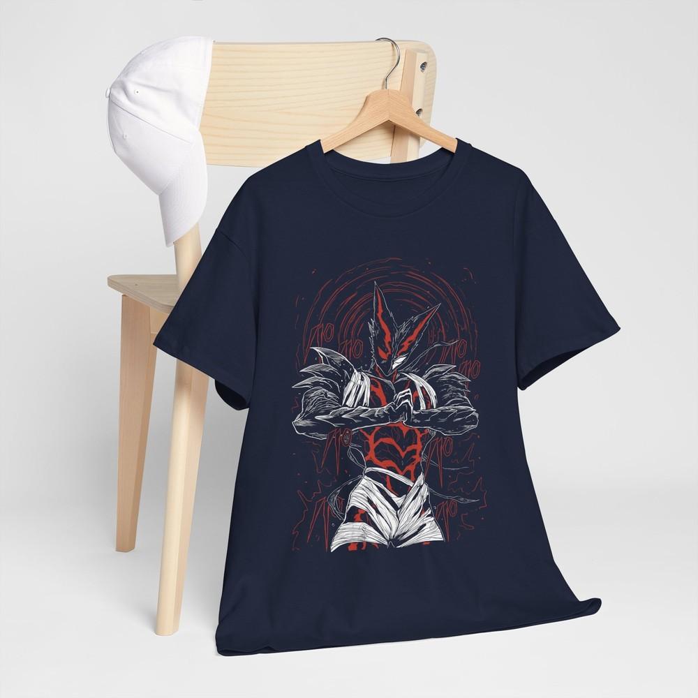 Garou Tshirt One Punch Shonen King Horror Anime Unisexga Gift Black Shirt All Size