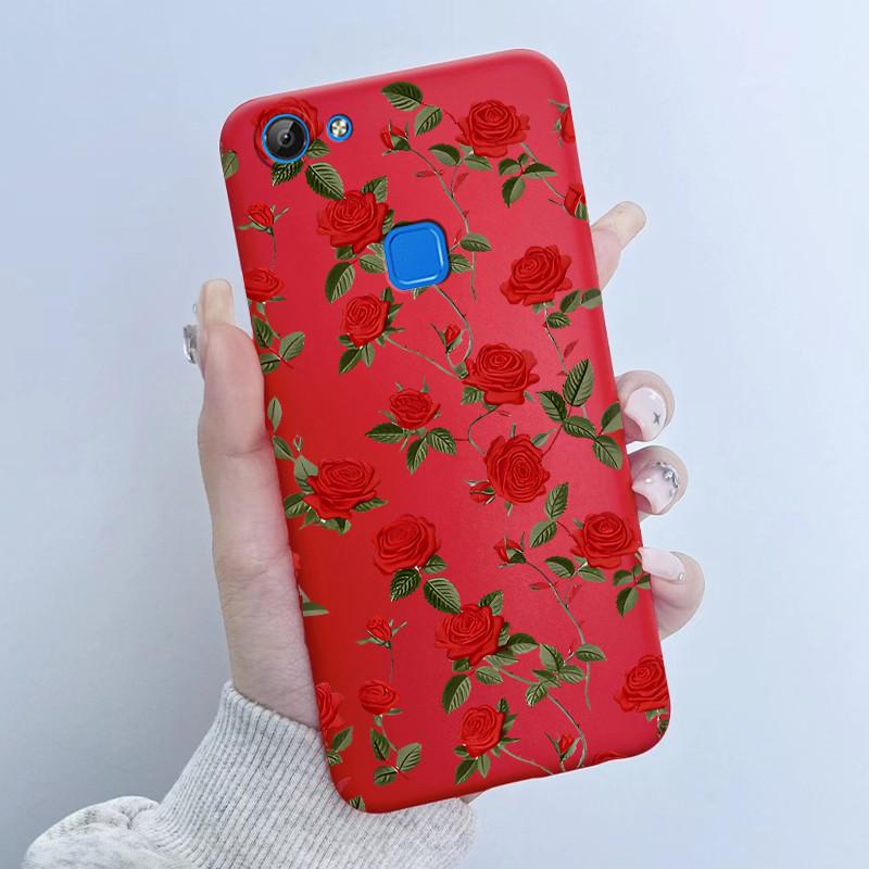 Для Vivo V7 V7+ Plus Y79A Y75 Y73 Y79 1716 1718 Чехол для телефона Милый Астронавт Панда Цветы Конфеты Мягкий Силикон ТПУ Чехол-обложка для телефона