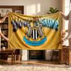 Newcastle United Fc (14) Personalized Name Blanket Soft Cozy Gift for Sofa Bed Couch Home Decoration
