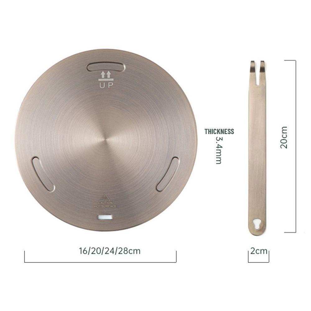 Теплопроводящая пластина индукционная плита Защитная плита Аксессуары для индукционной плиты