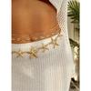 Vintage Multi-Layer Starfish Beach Waist Chain, Sexy Beach Body Jewelry Accessories