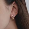 Bumpy Ear Jacket Earring