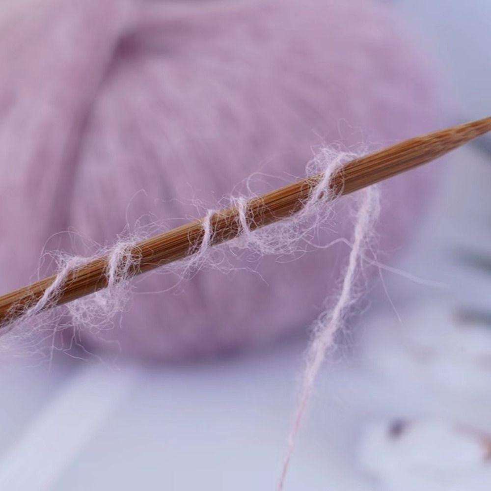 Высококачественная пряжа для вязания крючком из мохера 0,8 мм, тонкая линия для вязания свитера, шарфа, шапки, одеяла