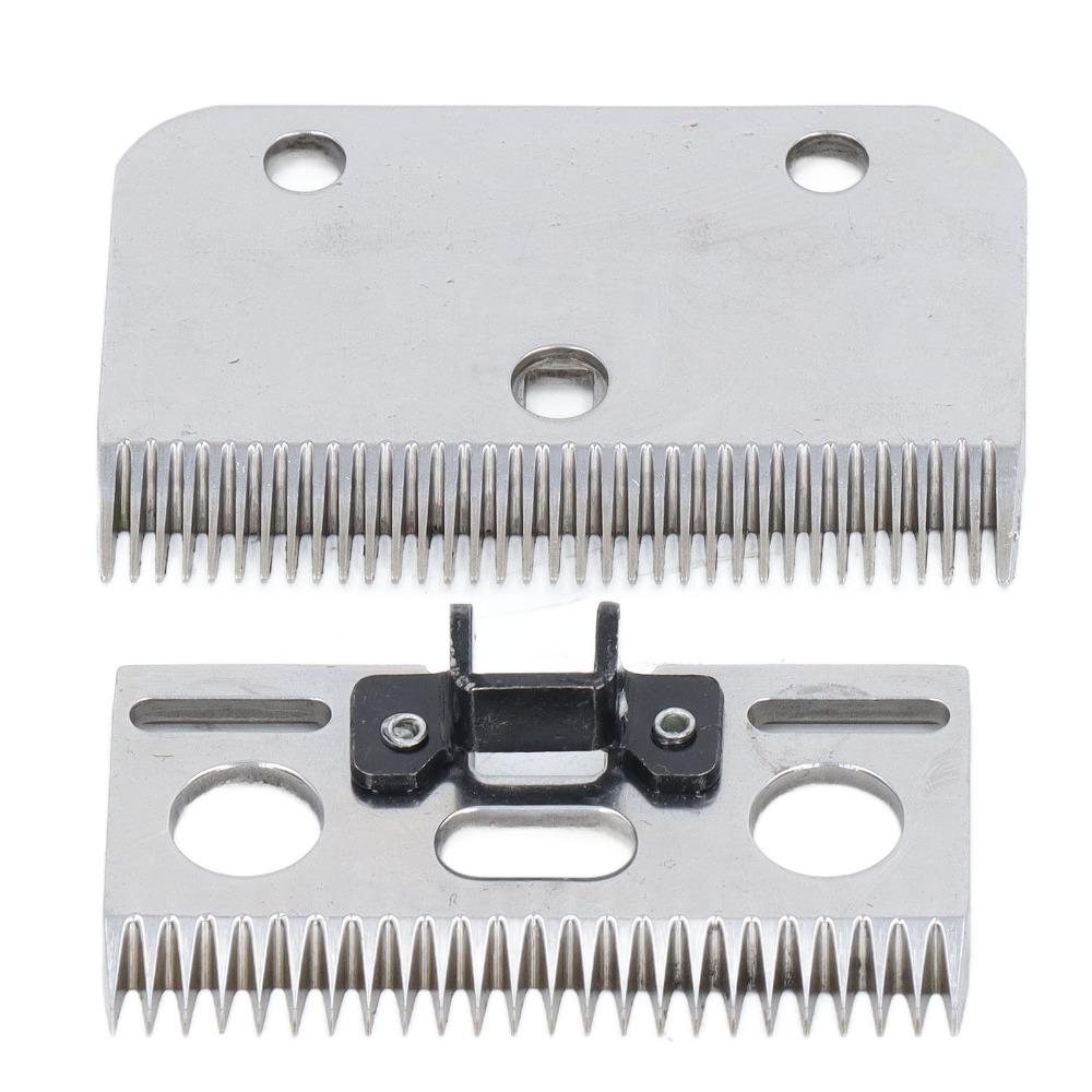 2pcs Carbide Material Horse Clipper Blades Livestock Hair Trimmer Blades For Horse Grooming