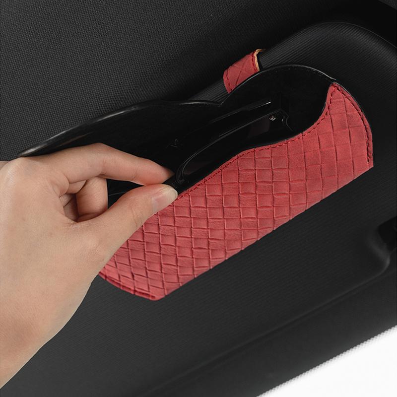 Car Sun Visor Glasses Holder Eyewear Storage Clip For Jeep Grand Cherokee Wrangler Gladiator Compass Renegade Wagoneer Valve KUBEL1