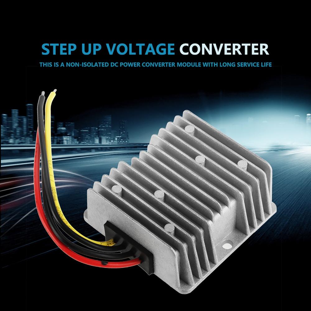 Стабильный выход DC12V в DC19V DC-DC Повышающий преобразователь 8A 152W Повышающий преобразователь напряжения Преобразователь напряжения Автомобильный источник питания