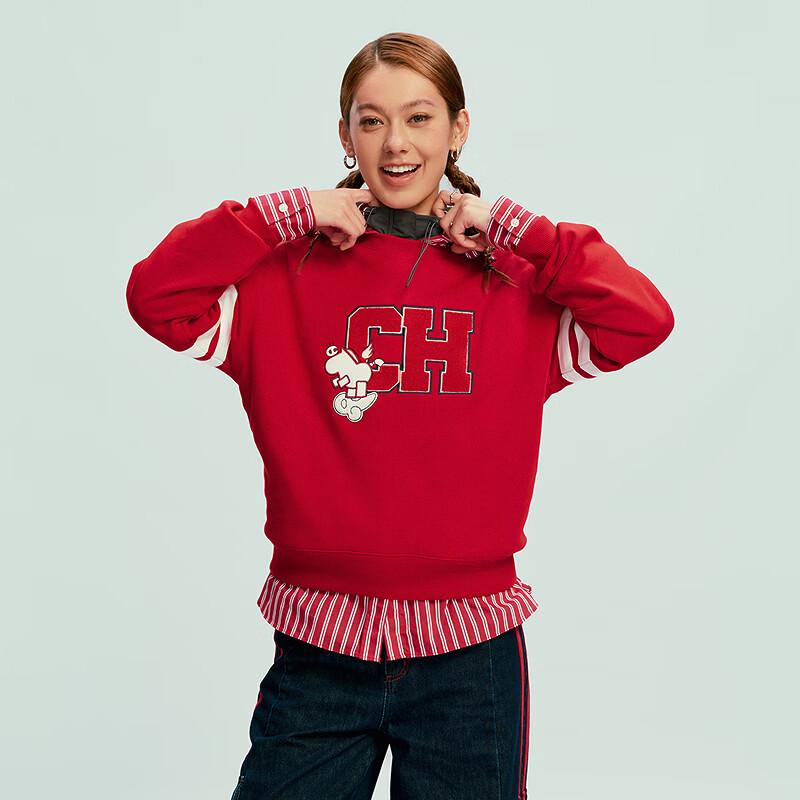 Champion Женская толстовка с круглым вырезом серии «Год Лошади»