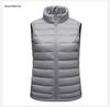 Высококачественный бесшовный легкий жилет из утиного пуха для мужчин и женщин – весна/осень
