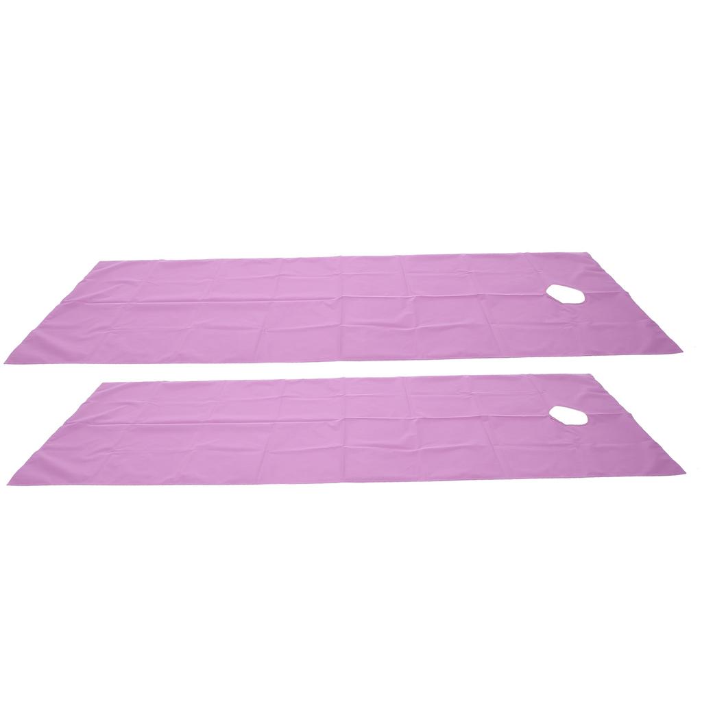 2pcs SPA Massage Table Cover Sheet Breathable Oil Resistant Waterproof Beauty Salon Bed