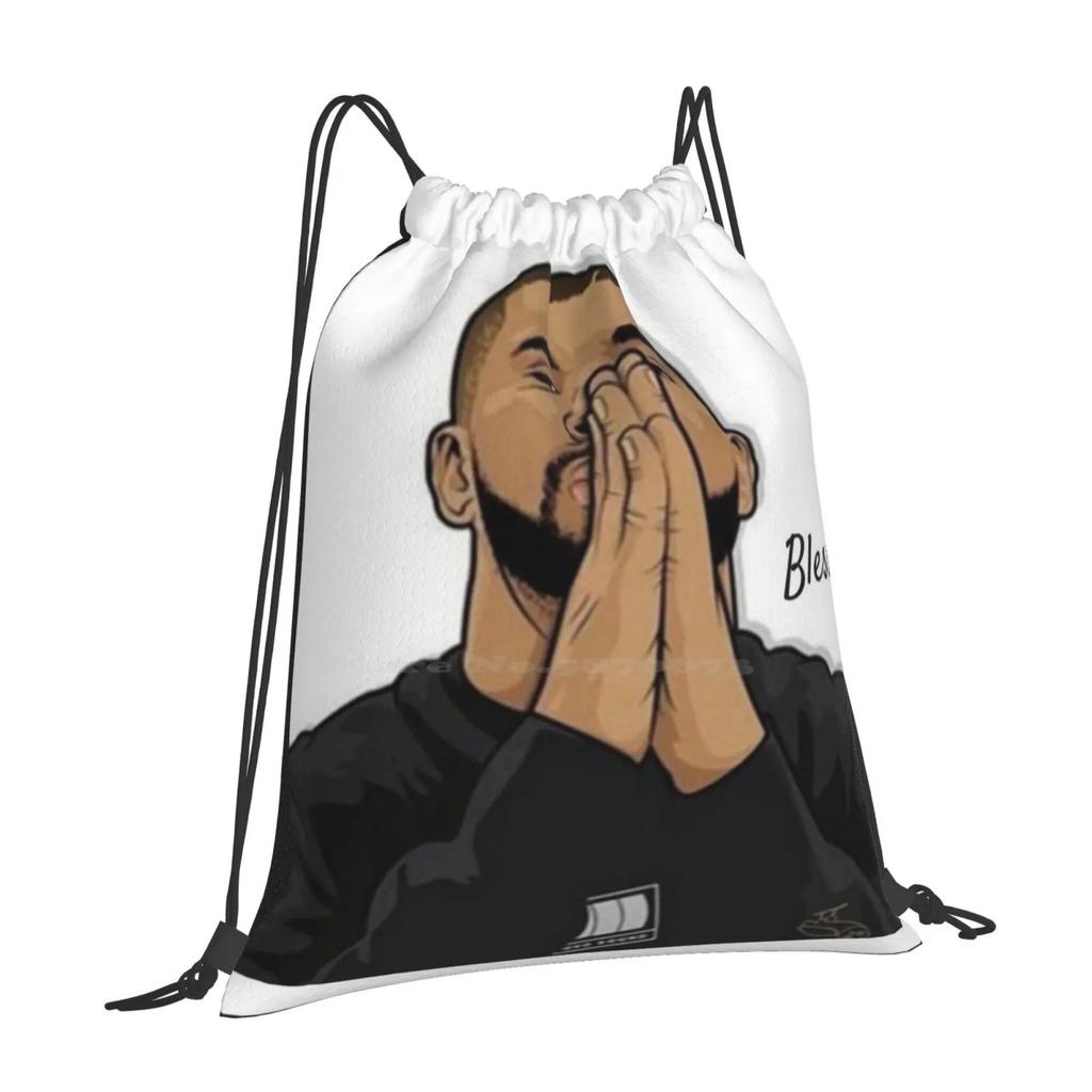 Дрейк "Blessed" Распродажа Рюкзак Модные Сумки Дрейк Blessed Хип-хоп Трэп Мигос