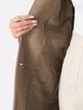 Allegra K Women's Chesterfield Coat, Fall/Winter, Lapel Long Coat, Overcoat, Winter Warmth, Dark Beige, Size S