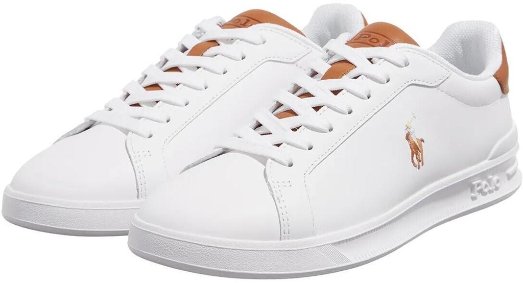 Кроссовки Polo Ralph Lauren из кожи M белый