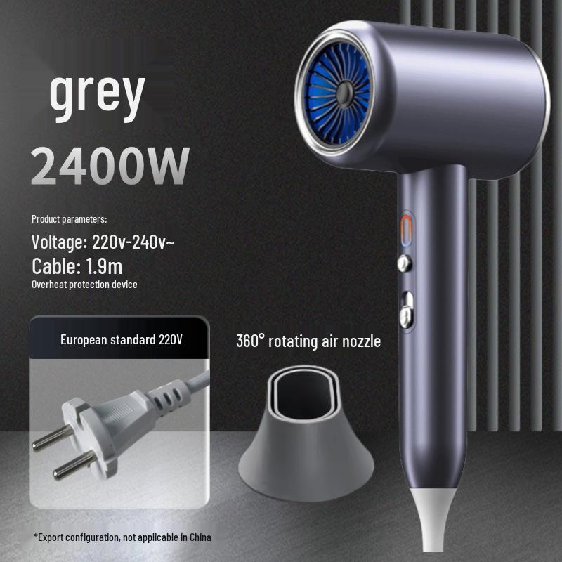 High-Power Cross-Border Salon Hair Dryer with Negative Ion Technology for Hair Care.
