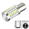KaTur 4Pcs 1157 BAY15D 5630 33-SMD White 900 Lumens 8000K