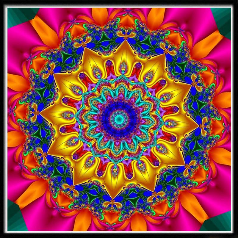 5D алмазная живопись полный алмаз животных круглый алмаз мозаика узор Мандала цветок Diy вышивка крестиком украшение дома ручная работа