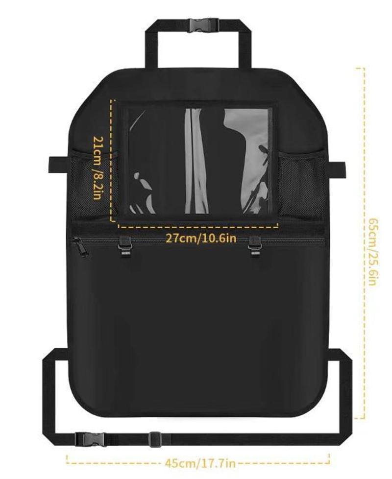 Подвесная сумка на спинку сиденья автомобиля, органайзер для багажника, большой вместимости, с несколькими карманами, из водонепроницаемой ткани Оксфорд, аксессуары для интерьера автомобиля