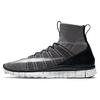 Бесплатные кроссовки Flyknit Mercurial темно-серого цвета 805554-004