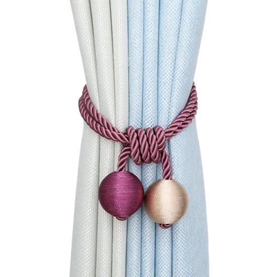 Практичный держатель для штор, креативная фиксация, многоцветный подвесной шар, драпировка, подхват, принадлежности для спальни